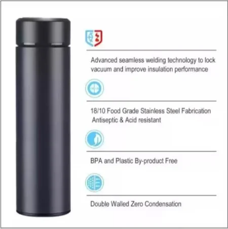 Double Wall Vacuum Insulated Stainless Steel Water Bottle