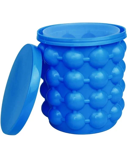 Silicone Based Multicolor Plastic Ice Cube Tray